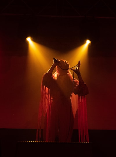 NYX perform with Gazelle Twin