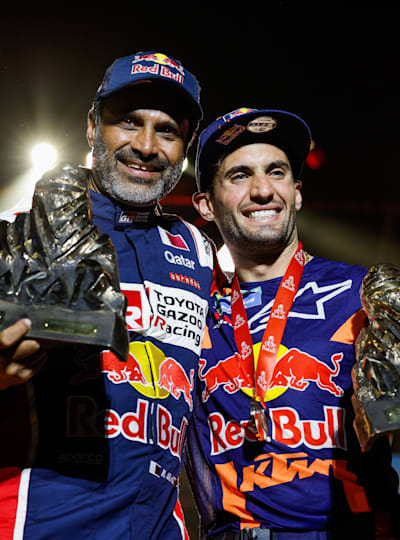 Nasser Al-Attiyah venceu a categoria dos carros e Kevin Benavides conquistou o troféu nas motas no Rally Dakar 2023, entre 31 de dezembro de 2022 e 15 de janeiro de 2023, no deserto da Arábia Saudita.