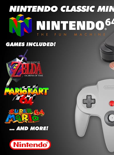 Slagter grim Afbestille Mini Nintendo 64 Classic wishlist | Red Bull Games