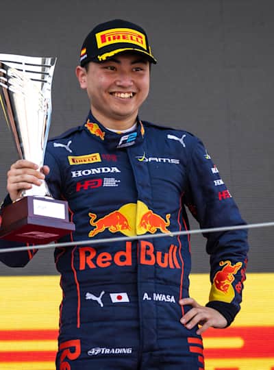 Ayumu Iwasa the f2 season of the japanese rookie