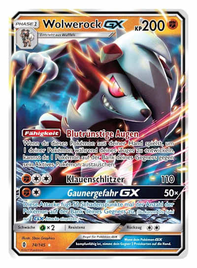 Sammelkarte aus Sonne & Mond – Stunde der Wächter