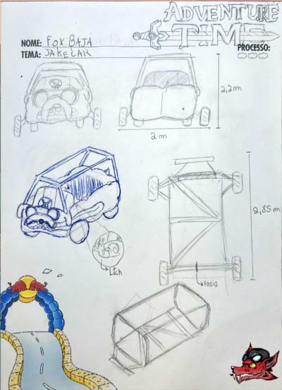 Carro selecionado para o Red Bull Ladeira Abaixo 2026