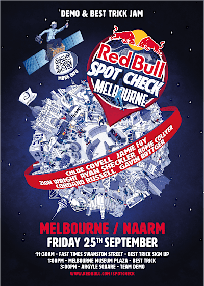 Red Bull Spot Check Melbourne Naarm Key Visual
