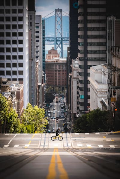 "The main thing was just trying to do the coolest riding I could find.” Danny Macaskill on Nob Hill.