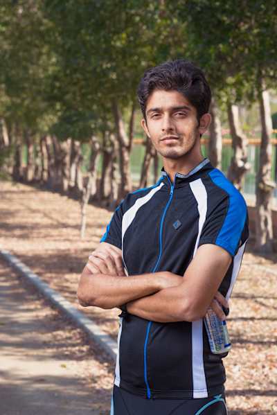 Apart from running, Usman is also a certified Scuba Diver.