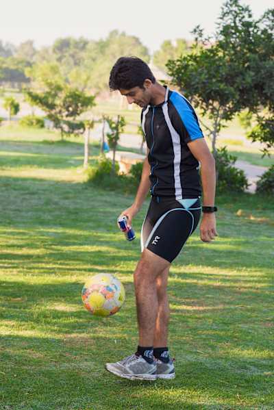 Usman is a natural runner