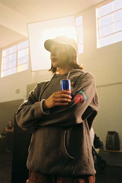 Passion competing for Red Bull Dance Your Style West Qualifier