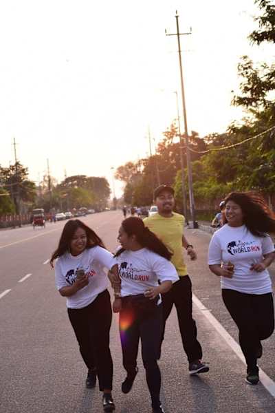 The run in Guwahati
