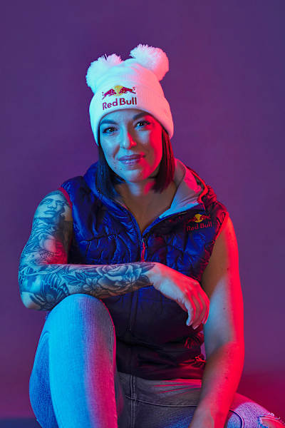 Grace shows off her tattoos