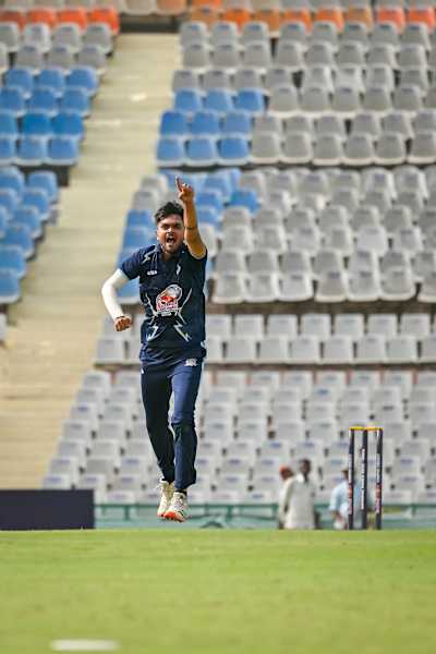 Smit Patel playing at Red Bull Campus Cricket