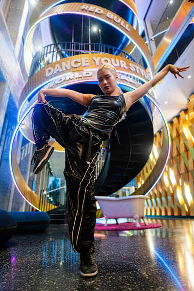 Waackxxxy Posing for Red Bull Dance Your Style 2023