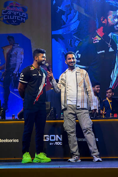 MambaSR interviews Riyan Parag at Red Bull Campus Clutch 2022 India Finals