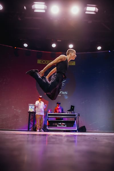 Ian na državnem Red Bull Dance Your Style finalu