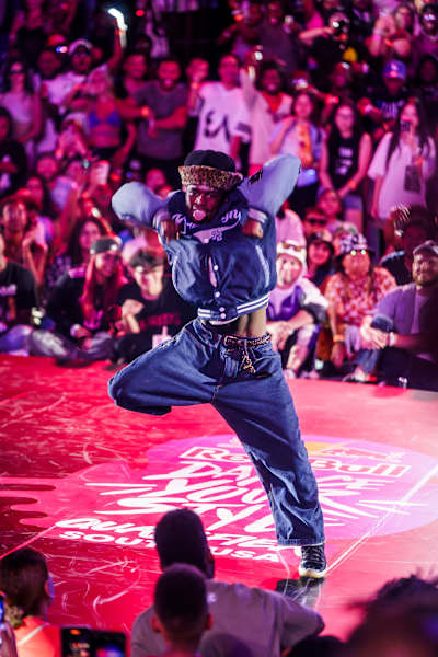 Winner Capjay at Red Bull Dance Your Style Qualifier in Tampa, Florida