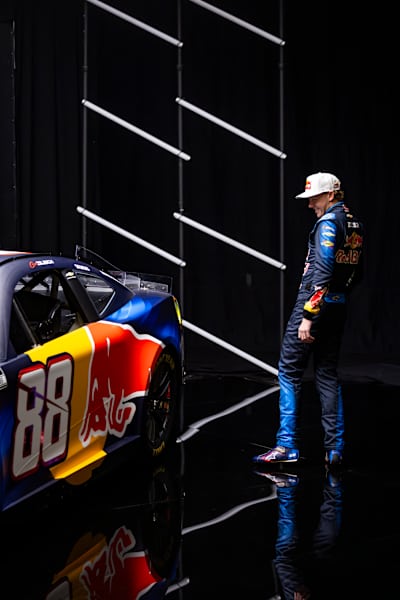 Connor Zilisch reacts to the historic No. 88 debut