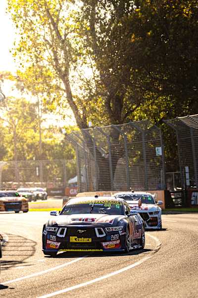 Broc Feeney races during stop 2 of the Supercars Championship