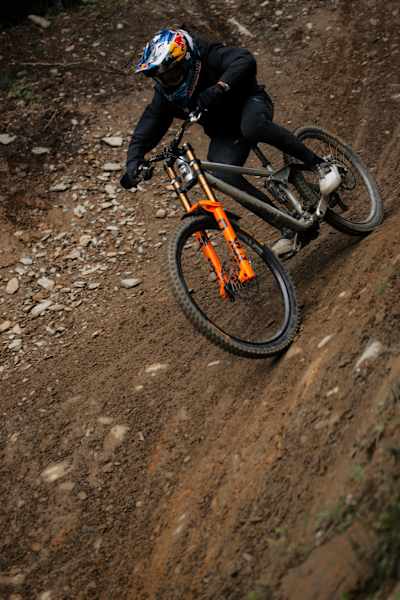 Asa Vermette at Red Bull Performance Camp with Downhill Mountainbike Athletes in Schladming, Austria on June 3, 2026