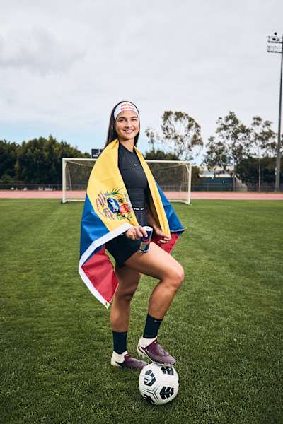 Deyna Castellanos scored six goals at the 2014 FIFA U-17 Women's World Cup
