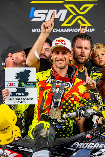 Ken Roczen at SMX World Championships Round 17 at Rice Eccles Stadium in Salt Lake City, Utah, USA on May 09, 2026.