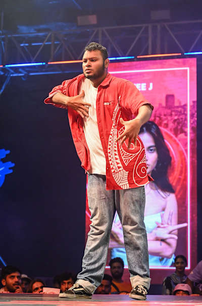 Nivesh at Red Bull Dance Your Style 2023 India Finals