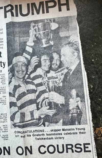 How the Sunday Express reported the 1976 Cup final