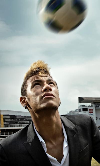 Fußball-Star Neymar (2011).
