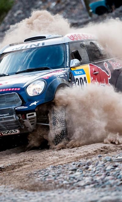 Nasser Al-Attiyah Red BullDakar Rally Etapa 3 MINI 2015