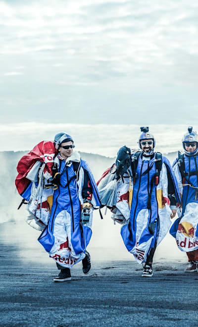 The Red Bull Skydive Team