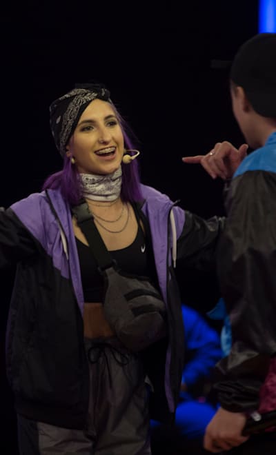 Taty Santa Ana en la Nacional Argetina