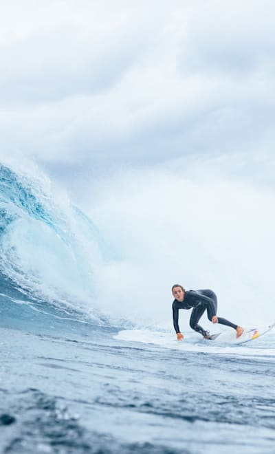 Laura Coviella performs in Canary Island, Spain, on January 18, 2023.