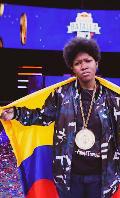 El esplendor de ser la primera campeona de Red Bull Batalla Colombia