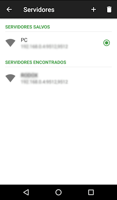 Encontrando o servidor