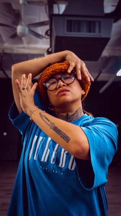 RaeRae competing for Red Bull Dance Your Style West Qualifier