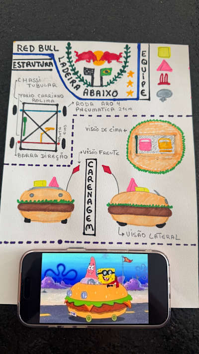 Carro selecionado para o Red Bull Ladeira Abaixo 2026