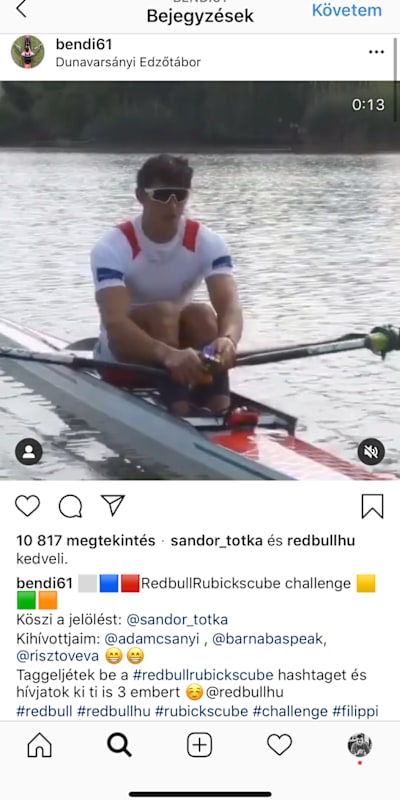 Pétervári-Molnár Bendegúz Rubik challenge