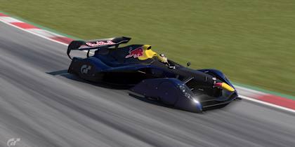 Screenshot des Red Bull X2014 in Gran Turismo 7. In unserem Gran Turismo 7 Guide liefern wir euch hilfreiche Tipps und Tricks für den Racer.