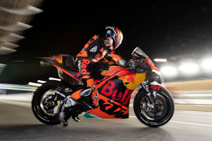 Miguel Oliveira beim MotoGP Pre-Season Test in Doha, Katar im März 2021. Wir liefern dir spannende Zahlen und Fakten zur Königsklasse des Motorradsports