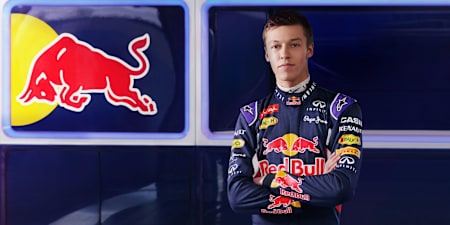 Daniil Kvyat of Infiniti Red Bull Racing