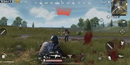 Left! Right! Doesn’t matter, just shoot!