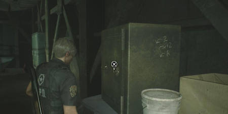 Cassaforte fogne Resident Evil 2