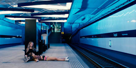 Szene aus dem Film "Blue My Mind"