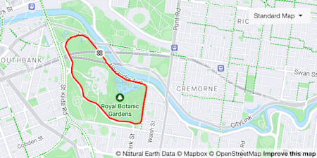 The Tan Run Melbourne