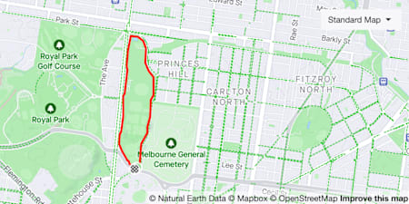 Princes Park Run Melbourne