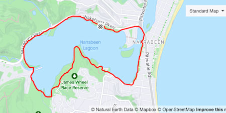Sydney Running Guide Narrabeen Lakes