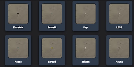 VALORANT'S crosshairs