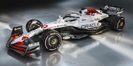 Digital Render of the Oracle Red Bull Racing RB21 with the livery for 2025 Suzuka GP with Honda.