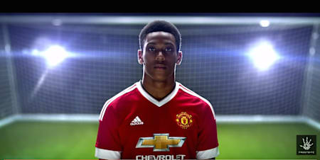 Captura de tela de Anthony Martial em FIFA 17