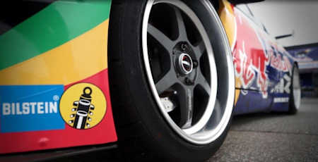 Opona samochodu do driftingu