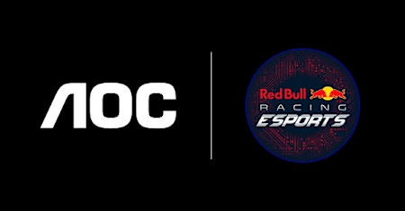 电竞战队Red Bull Racing Esports与 AOC电竞屏幕最新合作