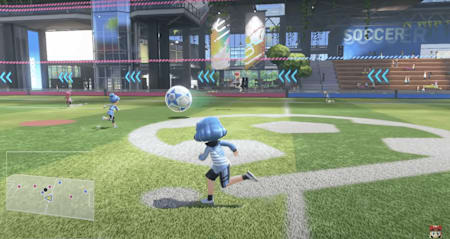 Keep住做運動 腳帶踢波射龍門